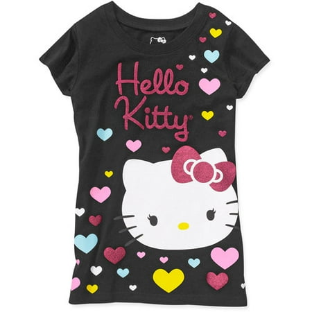 Hello Kitty - Girls Graphic Tees - Walmart.com