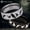 Black, variant on Crow Tungsten Carbide Ring