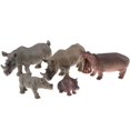 thumbnail image 2 of Conjunto de 5x Mini Animales de La Selva Baoblaze Juguetes de Plástico Realista, 2 of 8