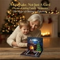 thumbnail image 4 of 3D Interactive Glowing Christmas Card - Musical LED Light-Up Holiday Card, Festive Christmas Greeting Card, Interactive Sound & Light Card for Family & Friends, Durable Paper Christmas Decor, 4 of 7