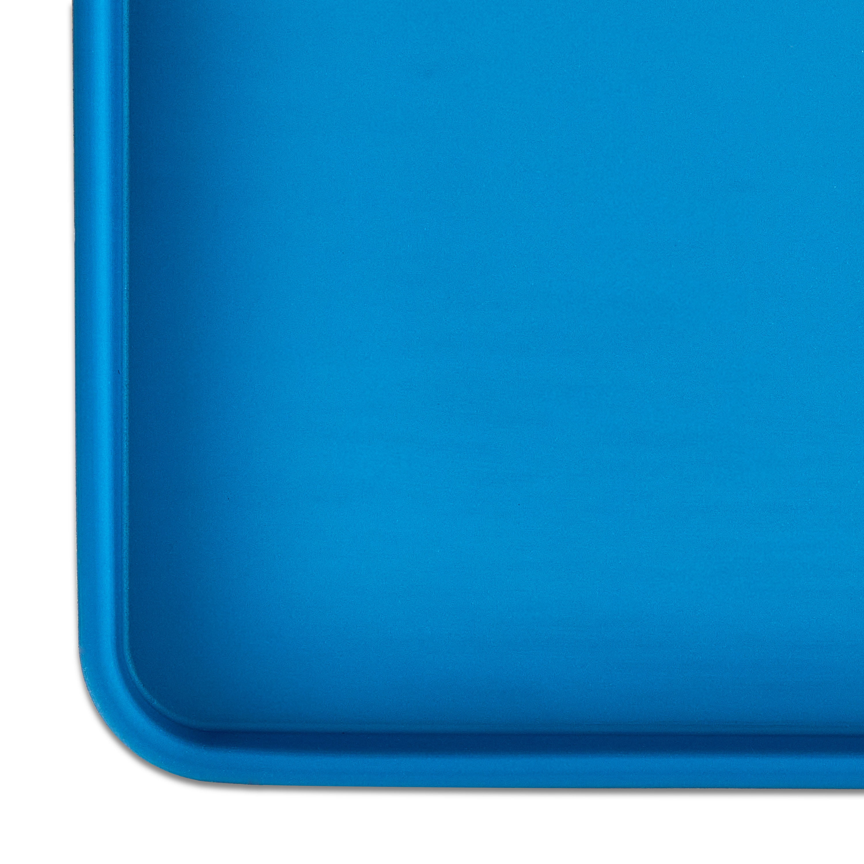 Vibrant Life Medium Silicone Pet Feeding Mat, Blue, 19" x 12"
