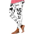 thumbnail image 6 of Jsaierl Womens Leggings Butt Lifting Love Heart Print Tights Cotton Legging Pants Stretch Full Length Athletic Leggings Spring Clothes for Women 2025, 6 of 6