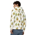 thumbnail image 4 of Honeii Lovely Avocado Print Hoodies for Men, Pullover & Full Zip, Breathable Zip up Hoodie, Sweatshirt-3X-Large, 4 of 5