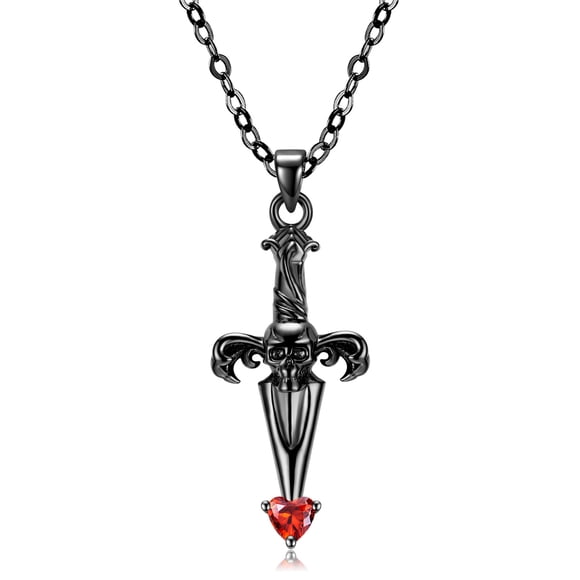 cross sword necklace for men's and women's necklace