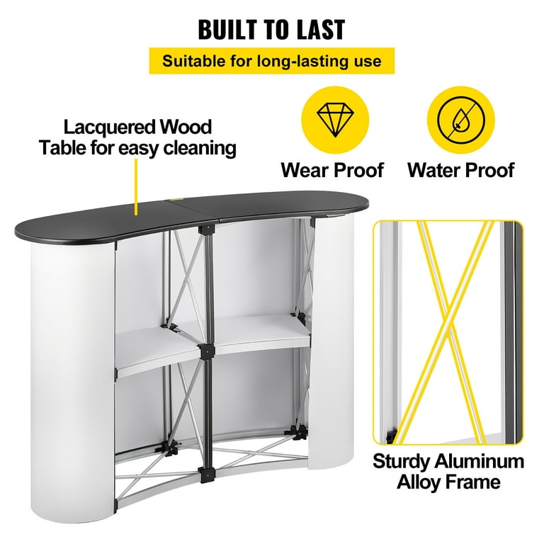 Mercury Execute tolerance VEVORbrand Portable Tradeshow Podium Table Display Exhibition Counter Stand Booth Fair with Wall Bags 51" X 15.7" X 38.5" - Walmart.com Mercury Execute tolerance VEVORbrand Portable Tradeshow Podium Table Display Exhibition Counter Stand Booth Fair with Wall Bags 51" X 15.7" X 38.5" - Walmart.com
