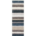 thumbnail image 3 of nuLOOM Classie Hand Tufted Shag Runner Rug, 2' 6" x 12', Blue Multi, 3 of 9