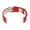 Red, variant on Soft & Resistant Watch Strap Soft & Waterproof Wrist Strap Flexible Wristband Sport Strap Resistant to Wear for Fit 3
