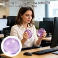 thumbnail image 4 of Coconut Oil Squishy Ball,Clear Jelly Slow Rebound Fidget Toy with Squeeze Sound,Soft Sensory Squishy Ball for Desk Decor,Party Favor and Gift, 4 of 6
