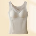thumbnail image 1 of RXIRUCGD Mode Femme Coussin Chauffant Chaud Col Rond Uni (Blanc, Taille : 2TG), 1 of 3