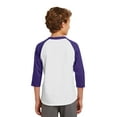 thumbnail image 2 of Sport-Tek Yt200 Youth Colorblock Raglan Jersey, 2 of 2