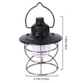 thumbnail image 2 of Linterna Vintage recargable por USB, linternas LED Retro, linterna colgante antigua, luz de Camping, luz de patio para uso en interiores y exteriores, 2 of 10