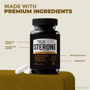 (3 Pack) True Sterone Pills, All Natural Multivitamin Capsules for Peak Performance and Optimal Health, Maximum Strength Daily Nutrition and Energy Booster, TrueSterone Reviews (180 Capsules)