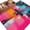 Mist Blue Cherry Pink, variant on 8'x10' Area Rugs, Pink Abstract Art Indoor Outdoor Area Rug for Living Room Bedroom, Modern Oil Painting Washable Bathroom Rugs Kitchen Floor Carpet Mats Home Decor Aesthetic