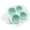 Mint Green, variant on romoty Silicone Rose Flower Ice Cube Maker Mold, Food Grade 4-Well Large Spherical Craft Ice Tray for Whiskey, Cocktails, Wedding, Anniversary & Party Drinks