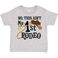 thumbnail image 3 of Inktastic No, This Ain't My 1st Rodeo Cowboy Hat and Lasso Boys or Girls Toddler T-Shirt, 3 of 5