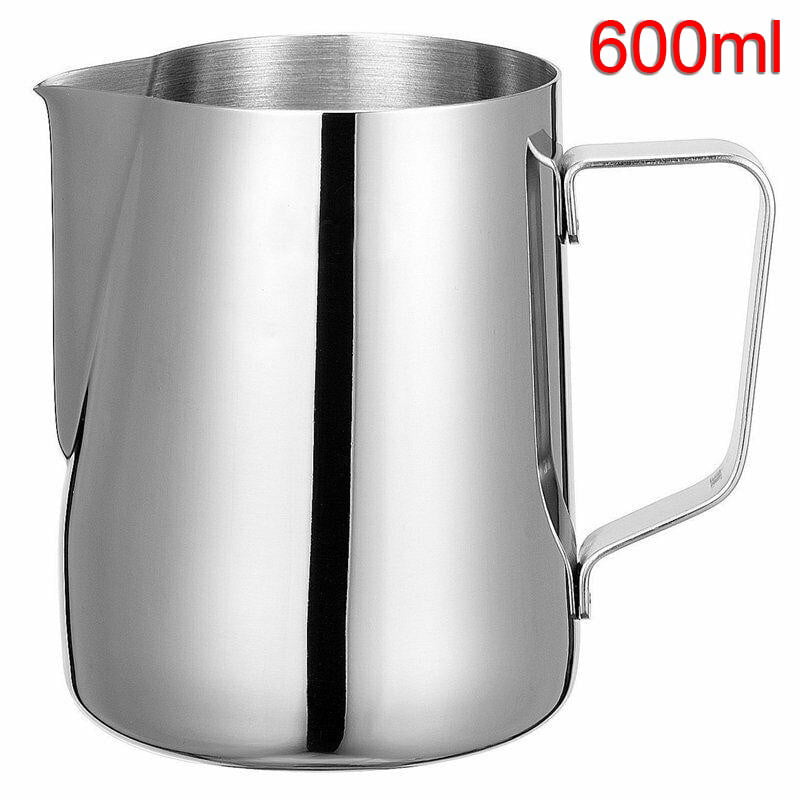 Metal Coffee Pitcher Mug Frothing Milk Latte Jug Foam Cup 4 Size For Home Hot !! 