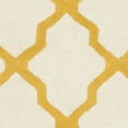 thumbnail image 5 of SAFAVIEH Cambridge Liam Geometric Wool Area Rug, Ivory/Gold, 2' x 3', 5 of 6