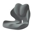 thumbnail image 2 of Cojín de respaldo ergonómico de espuma viscoelástica para silla de juegos, oficina y hogar. Gris oscuro, 2 of 9