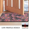 thumbnail image 3 of Dachshund Dog and Flower Floral Door Rugs,Washable Non Slip Door Mats Indoor,Decorative Door Mats,Entry Mat Indoor for Entrance,Bedroom,Kitchen,Bathroom,30"x17", 3 of 6