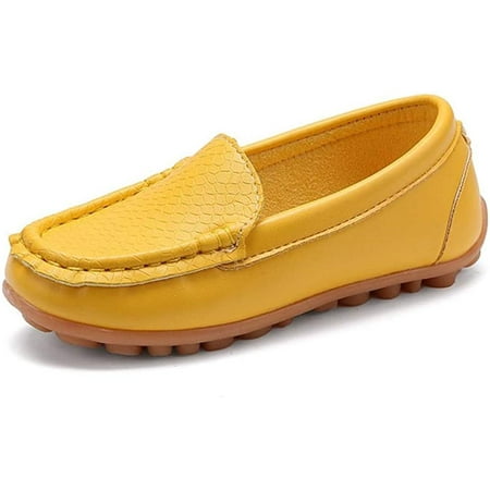 

Kids Girls Boys Slip-on Loafers Oxford PU Leather Flats Shoes(Toddler/Little Kid)