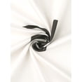 thumbnail image 7 of DARING DIVA Women's Pajama Sets Short Sleeves Bow Button Up Tops and Shorts M White, 7 of 7