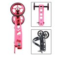 thumbnail image 1 of Easy Wheel con soporte para botella de agua para bicicleta plegable Birdy Soporte de aleación de aluminio y goma Easy Wheel - rojo Baoblaze bicicleta plegable rueda fácil, 1 of 8