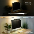 thumbnail image 5 of USB Monitor Light Bar, Eye-Caring LED, Touch Control, Stepless Dimming, 4 Color Temperatures, Space-Saving, Flicker-Free for Work, Study & Gaming, 5 of 9