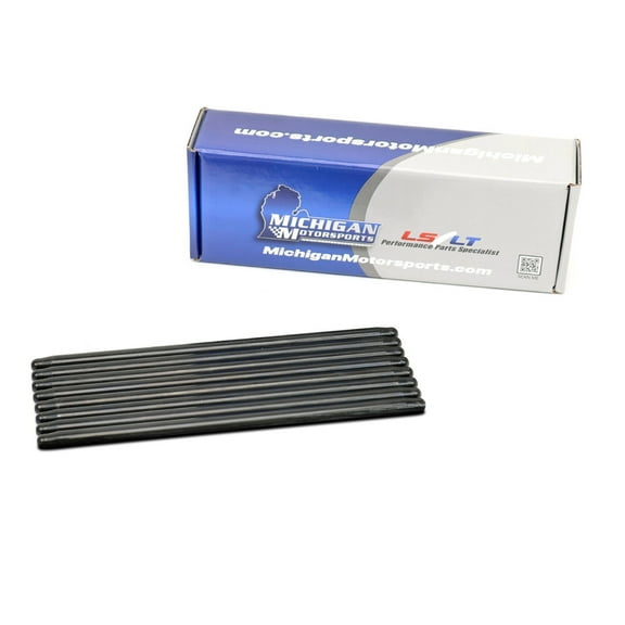 Michigan Motorsports 8.050" Chromoly 3/8" Pushrods – Set of 8 | Built for 2009  Hemi 5.7L 6.2L 6.4L VVT Engines | High-Strength Upgrade for Exhaust Valve Control