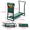 thumbnail image 2 of Asiento y arrodillador de jardín, arrodillador y asiento de jardín, taburetes de jardinería, asiento, plantación de flores de jardín, cinturón de hierba, herramienta, artesanía excepcional, 2 of 6