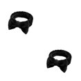 thumbnail image 4 of Minnieouse Banda para la cabeza decorativa elegante reemplazo Bowknot maquillaje de cara mujeres diadema sombreros regalo de cumpleaños Negro 2piezas, 4 of 6