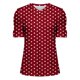 thumbnail image 5 of Fiudx Ofertas y Liquidaciones Mujer Moda Casual Manga Corta Suelta Camiseta Blusa Tops, 5 of 5