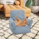 thumbnail image 4 of Sofá para mascotas Sunnimix cama gatos perros antideslizante h azul, 4 of 8