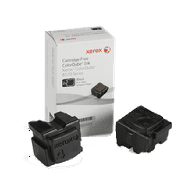 ~Brand New Original XEROX 108R00929 Solid Ink Sticks Black (2-Pack) for Xerox ColorQube 8570N