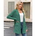 thumbnail image 2 of MISFAY Women's Cardigans Long Sleeve with Pockets - Open Front Lightweight Cardigan, 2 of 5
