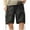 Black^, variant on Jjayotai Mens George Shorts, Men's Casual Solid Color Drawstring Elastic Waist Breathable Shorts with Pocket, Shorts Men
