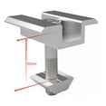 thumbnail image 3 of Photovoltaic Mounting Bracket Non Adjustable Solar Panel Bracket Clamps Designed to Withstand Extreme Weather Conditions, 3 of 7