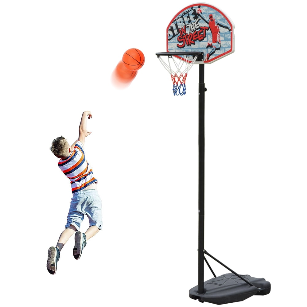 Buy Basketball Hoops for Kids, SEGMART 6.887.45' Adjustable Portable Basketball Hoop, Basketball