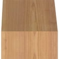 thumbnail image 4 of 5 1/2"W x 6"D x 6"H Funston Smooth Knee Brace, Western Red Cedar, 4 of 4