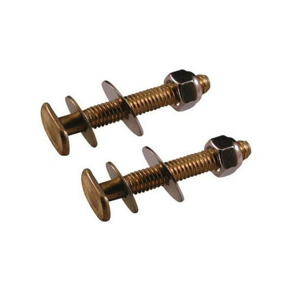 Keeney Fabrication 9D00088772 Boulons de Placard de Toilette 0,25 x 2,25 Po.