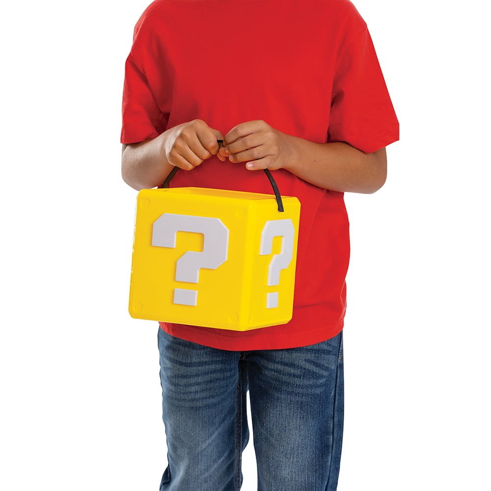 Disguise Super Mario Bros Treat Pail, Official Super Mario Costume Accessory