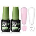 thumbnail image 1 of Love easy Esmalte de uñas de gel hipoalergénico sin hema, base constructora, esmalte de uñas de gel francés, 2 colores, 2 unidades, 0,5 fl oz, 1 of 5