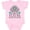 AD-Pink, variant on Inktastic Future Dart Player Dart Board Boys or Girls Baby Bodysuit