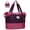Fuchsia&Dusty Rose, variant on Gynky Travel Duffel Bag for Women Men Waterproof Carry On Expandable Duffle Tote Shoulder Weekender Overnight Bags w/ 3 Front Pocket/Wet Dry Pocket/Trolley Sleeve, Sport Dance Gym Bag Luggage, Purple