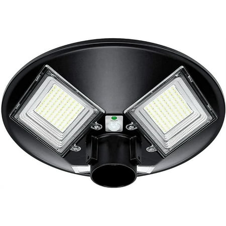 

120W Solar Lights Outdoor 12800LM Solar lamp Post Light Yard lamp Post Light for Pathway，Back Door Lawn Garden Driveway