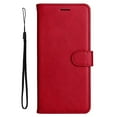 thumbnail image 1 of Compatible with Motorola Moto One Fuson Plus Case Premium Leather Cover with Cash Card Slots Soft TPU Back Cover Magnetic Flip Leather Wallet Case - Red, 1 of 5