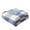 Blue 2, variant on Jia Store Lightweight Summer Cooler Quilt Queen Size - All Season Reversible Cotton Comforter, Soft Bedspread for Summer & Winter, Machine Washable Bedding for Full/Queen Size Bed