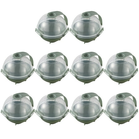 

OUNONA 10pcs Round Ice Cube Ice Ball Making Molds Ball Shape Ice Molds for Home