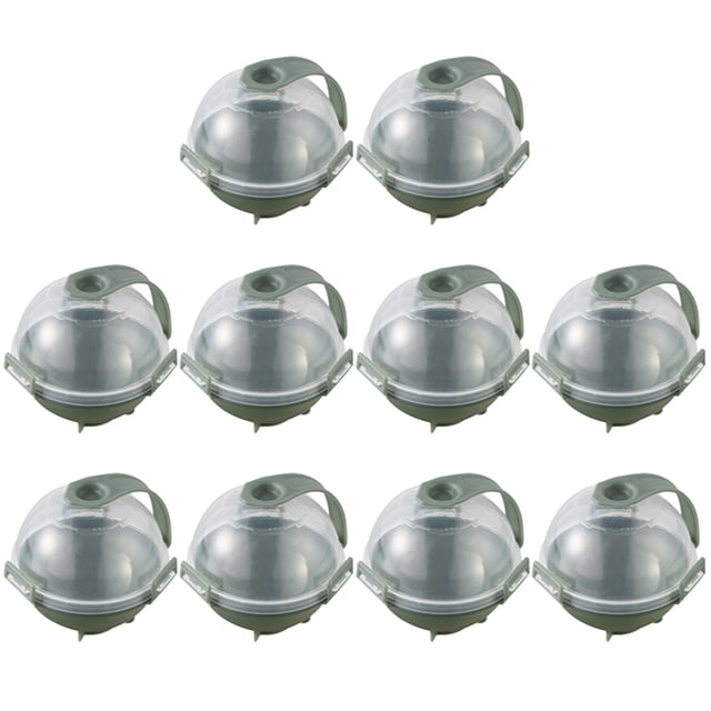 10pcs Round Ice Cube Ice Ball Making Molds Ball Shape Ice Molds for Home