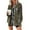 Olive Green, variant on Herrnalise Womens Shackets Waffle Knit Casual Jackets Button Down Flannel Shirts Trendy Tops Fall Clothes 2024 Fashion Outfits Khaki,XXL