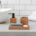 thumbnail image 2 of Acacia Bathroom Accessory Set 3-Pieces Rectangular, 2 of 9